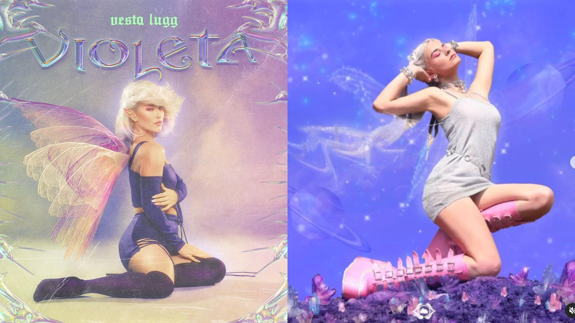 La portada de Vesta Lugg y la de QLOUD