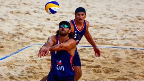 Team Chile: los primos Grimalt perdieron ante los polacos en el vóleibol playa