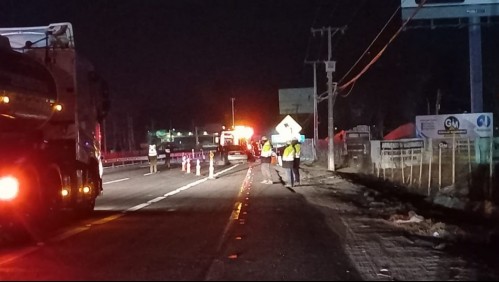 Padre e hijo fallecen en colisión por alcance: Chocaron con un camión en la Ruta 68
