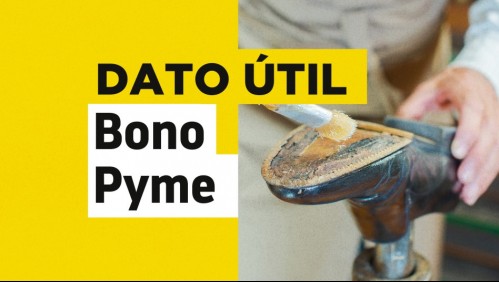 Bono Pyme: Conoce cómo postular al pago de $1 millón