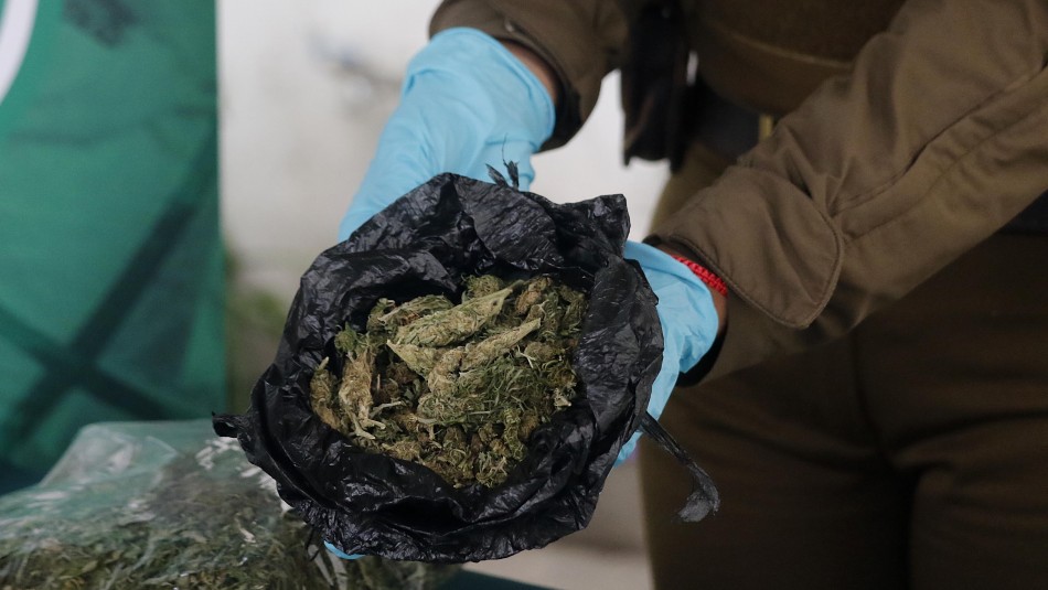 Comerciante ambulante que traficaba droga en el metro fue detenido por Carabineros Comerciante ambulante que traficaba droga en el metro fue detenido por Carabineros