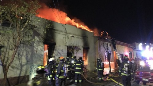 Onemi confirma 6 muertos y 9 lesionados en trágico incendio en casa de acogida en San Felipe