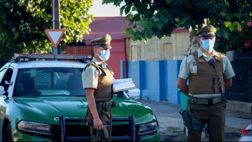 Carabineros detuvo a cuatro implicados en balaceras durante carreras clandestinas
