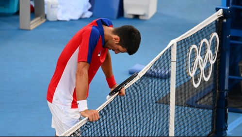Un Djokovic 'agotado física y mentalmente' se marcha de Tokio 2020 sin medallas