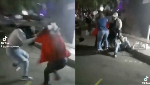 Video muestra violenta pelea en Fantasilandia
