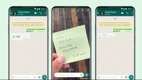 Se ven una vez y se borran: WhatsApp anuncia 'visualización única' de fotos y videos
