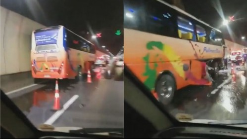 Camionero que protagonizó accidente en Túnel Zapata no tenía licencia: Hubo 4 lesionados