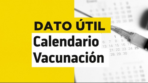 Calendario de vacunación Covid: Conoce las fechas de aplicación de la vacuna de refuerzo