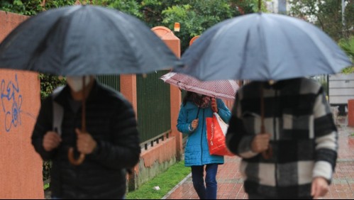 Lluvia en Santiago de la próxima semana será la 'más importante del invierno' y dejará nieve en la precordillera
