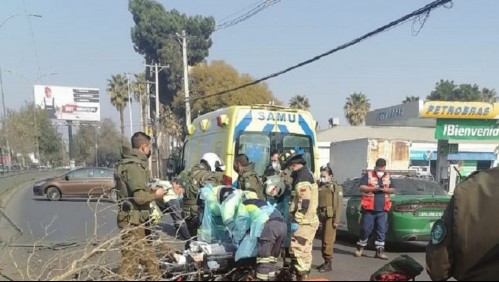 Asaltante muere tras ser atropellado por conductor del Transantiago al que quería robar: el chofer fue apuñalado