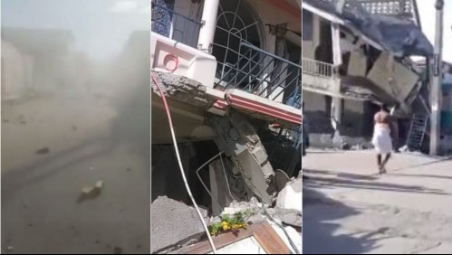 Terremoto de magnitud 7,2 sacude a Haití: Imágenes muestran destrucción en algunas ciudades