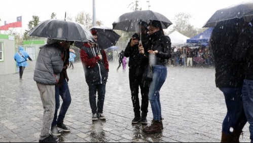 Gobierno y anuncio de lluvias: 'La cantidad proyectada da cuenta que tenemos que tomar resguardos'