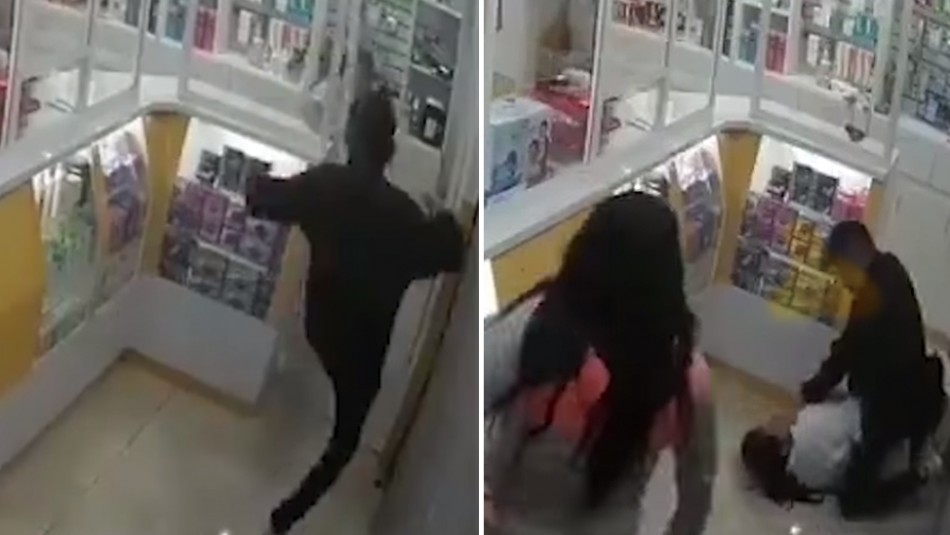 Una mujer y otro delincuente asaltan farmacia: Amarran a empleada y se llevan mil dólares Una mujer y otro delincuente asaltan farmacia: Amarran a empleada y se llevan mil dólares
