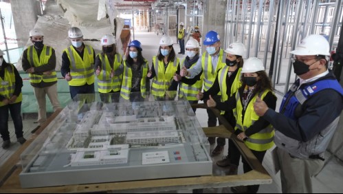 Así avanza la construcción del nuevo Hospital de El Salvador y del Instituto Nacional de Geriatría