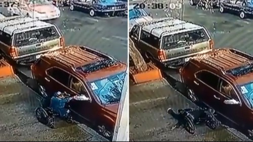 Delincuente en silla de ruedas es descubierto robando vehículos: Un video lo delató
