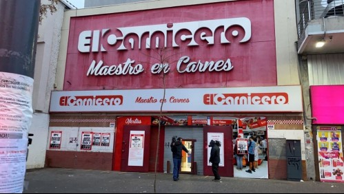 Intento de robo en carnicería de Santiago: Cinco personas fueron detenidas y cuatro lograron huir