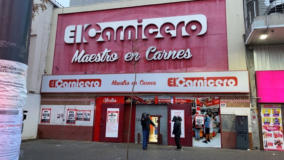 Intento de robo en carnicería de Santiago: Cinco personas fueron detenidas y cuatro lograron huir Intento de robo en carnicería de Santiago: Cinco personas fueron detenidas y cuatro lograron huir
