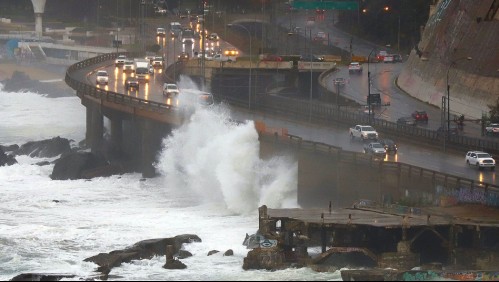 Armada emite alerta de marejadas desde este lunes entre el Golfo de Penas y Arica