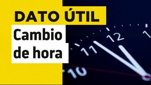 Cambio de hora en Chile: ¿Cuándo se ajustan los relojes en nuestro país?