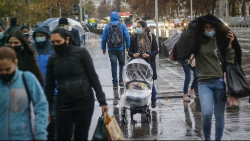 Lluvia en Santiago: emiten alerta por 'precipitaciones fuertes' para la RM y otras 2 regiones de Chile