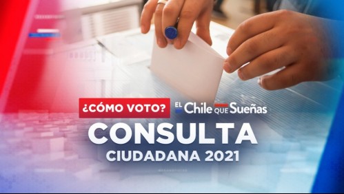 Cuándo es y cómo votar en la Consulta Ciudadana 2021 de Unidad Constituyente