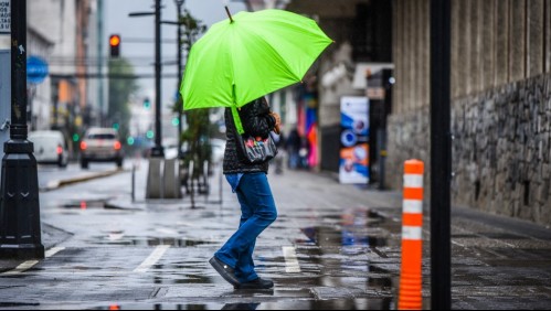 Temporal de viento y lluvia en la zona centro-sur: Afectará a Santiago y a otras ocho regiones