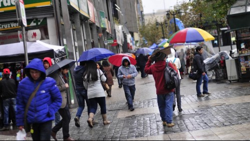 Dirección Meteorológica pronostica nuevas precipitaciones para este martes en Santiago