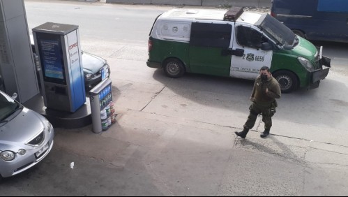 Videos muestran violento asalto a servicentro en Valparaíso: Un trabajador resultó lesionado