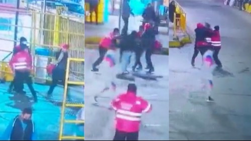 Video muestra agresión a guardia que perdió un ojo tras pelea en terminal de buses