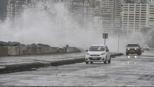 Emiten aviso por marejadas que afectarán a casi toda la costa de Chile desde este jueves