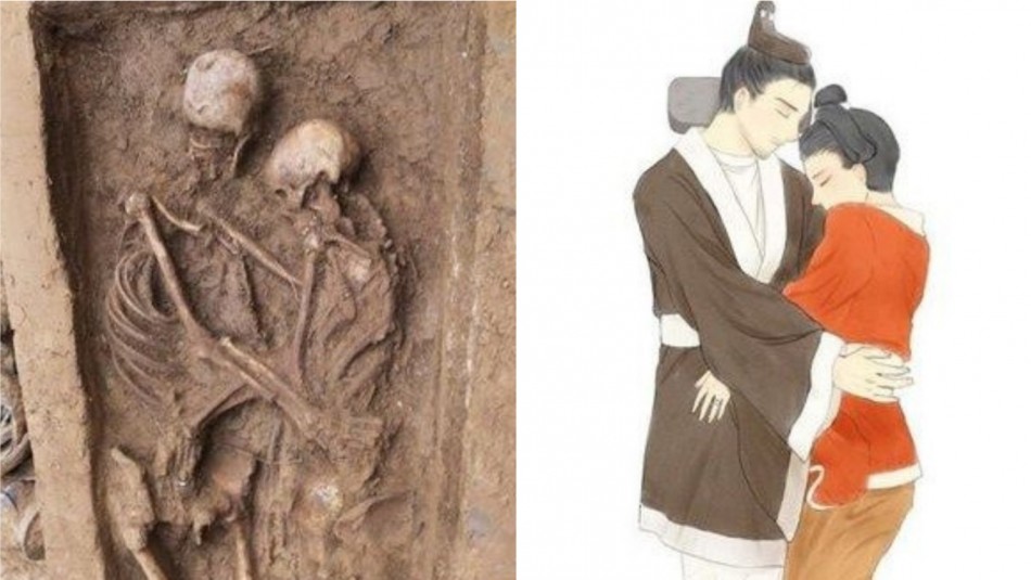 arqueologos-descubren-pareja-de-esqueletos-abrazados-enterrados-en-china