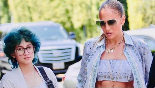 Jennifer Lopez invita a almorzar a su hija y Emme sorprende con su peculiar estilo