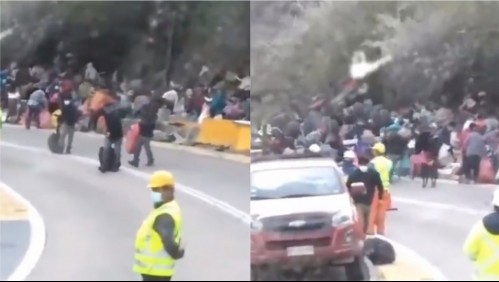 Video registra robo masivo de carga de camión volcado pese a que conductor fallecido aún estaba en el interior