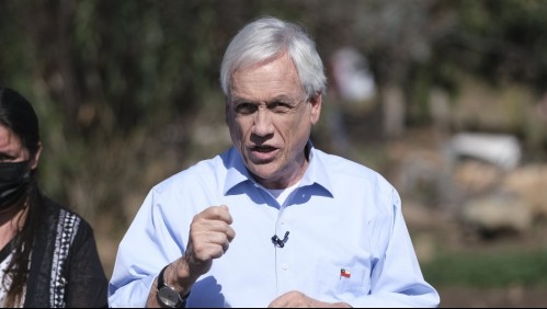 Presidente Piñera tras anunciar plan contra la sequía: 'Muy pronto vamos a reducir el toque de queda'