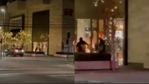 En 40 millones de pesos estaría avaluado el robo efectuado en mall Casacostanera de Vitacura