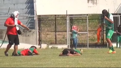 [VIDEO] Abejas atacan a jugadores en pleno partido en Bolivia
