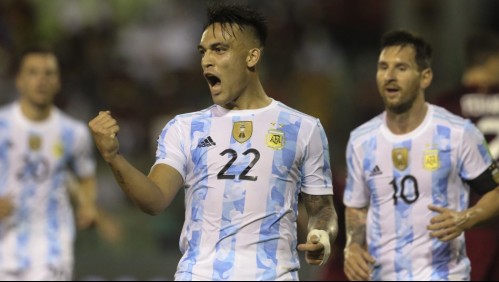 Argentina supera a Venezuela y se instala en el segundo lugar de las Clasificatorias