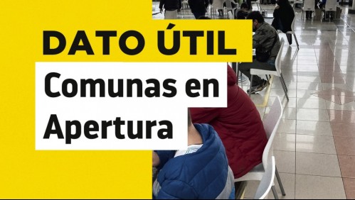 Plan Paso a Paso: ¿Qué comunas avanzan a Apertura este sábado 11 de septiembre?