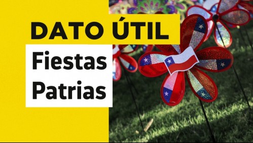 Fiestas Patrias: ¿Será feriado irrenunciable el viernes 17 de septiembre?