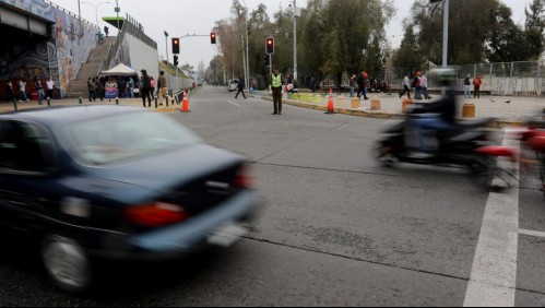 Motociclista murió en accidente registrado cerca del Parque O'Higgins