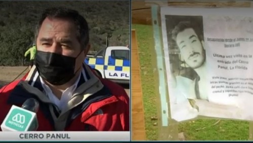 Joven perdido en cerro Panul: Familia denuncia nulo apoyo de las autoridades en la búsqueda
