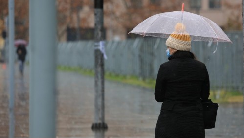 Lluvia en Santiago: Sistema frontal llegaría este martes y caerían precipitaciones con mayor fuerza el sábado