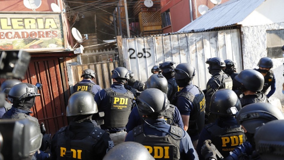 pdi-quilicura Amplio operativo antidroga deja 12 detenidos e incautaciones por más de $50 millones en Quilicura