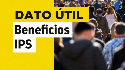 Beneficios del IPS: Conoce aquí la fecha de tus pagos solo con tu RUT