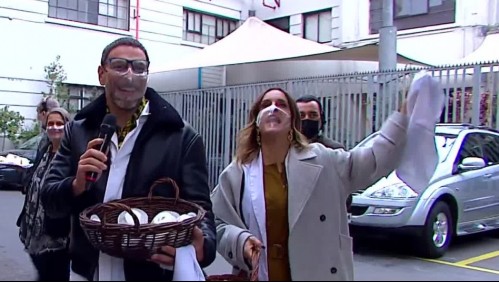 'Están todos a dieta': La fallida entrega de pasteles de Neme y Diana Bolocco en 'Mucho Gusto'