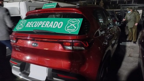 Persecución tras portonazo en San Miguel culminó en Puente Alto con los delincuentes accidentados