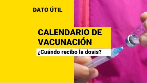 Calendario de vacunación Covid: ¿Quiénes reciben la dosis este martes 5 de octubre?