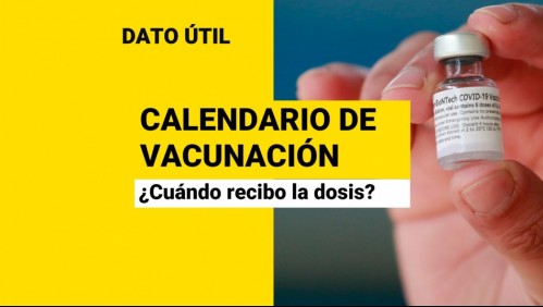 Calendario de vacunación: ¿Quiénes reciben la dosis entre el lunes 15 y el viernes 19 de noviembre?