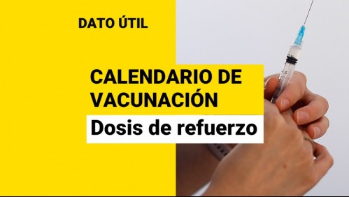 Dosis de refuerzo: ¿Quiénes reciben la vacuna este jueves 30 de septiembre?