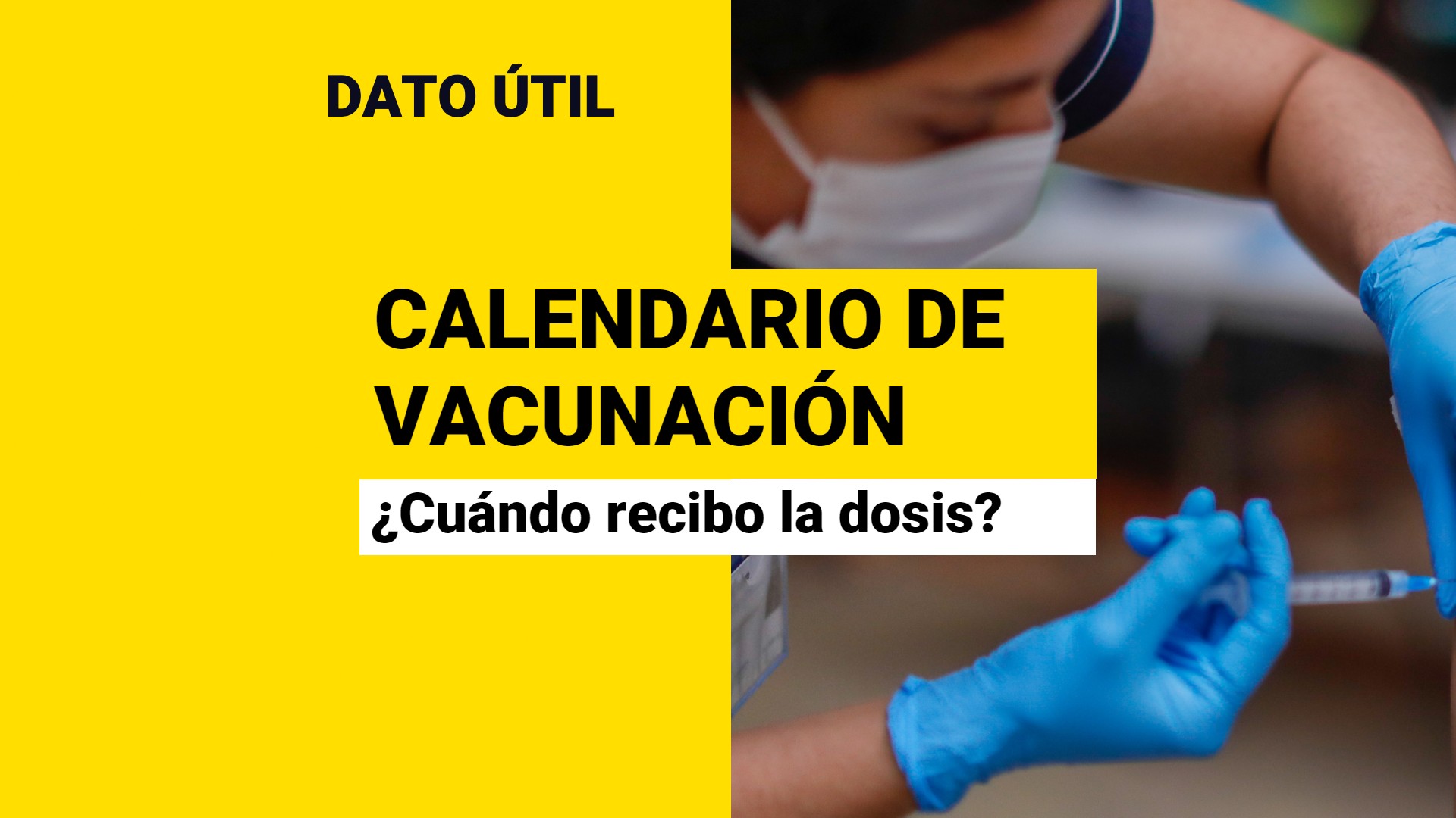 Calendario de vacunación: ¿Quiénes reciben la dosis entre el lunes 22 y el viernes 26 de noviembre?